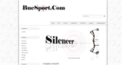 Desktop Screenshot of buesport.com